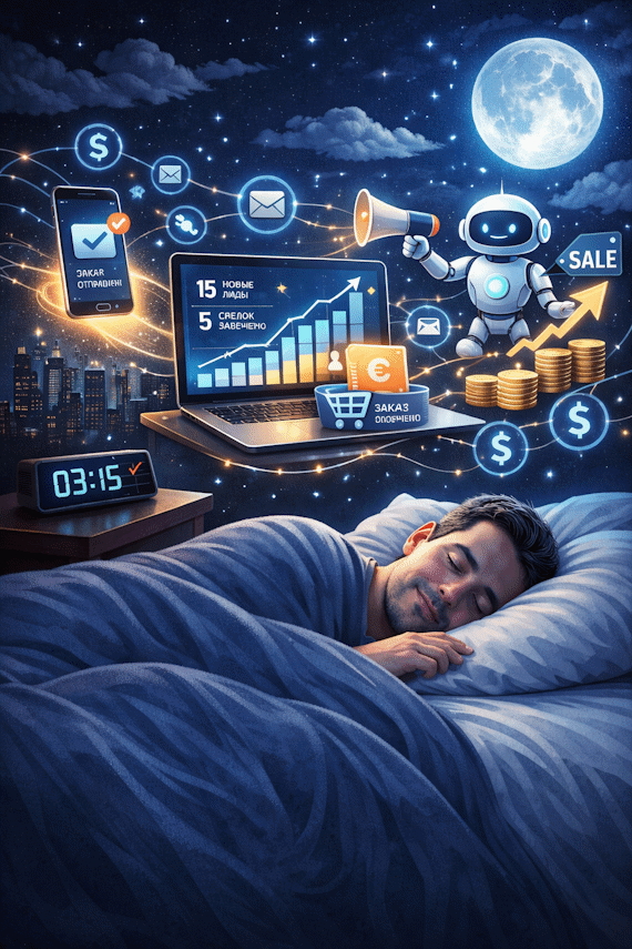 CRM AI продает пока вы спите