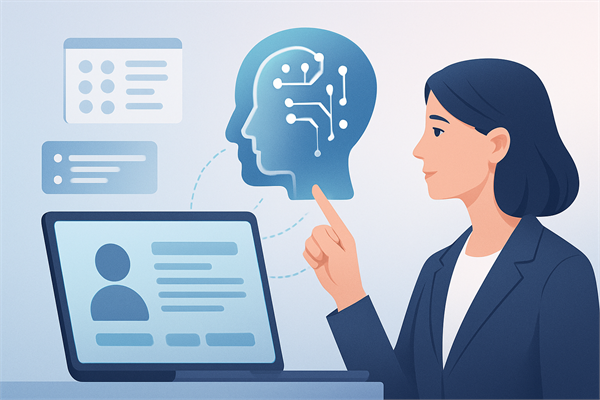 Интерфейс AI-аналитика — чат для запросов к данным CRM на естественном языке