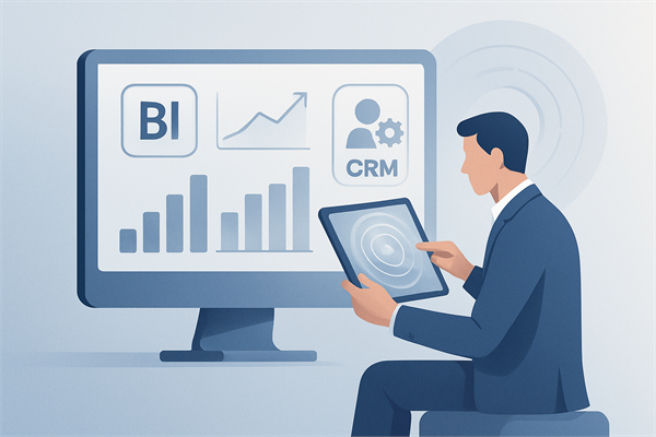 BI-дашборды для CRM Power BI DataLens