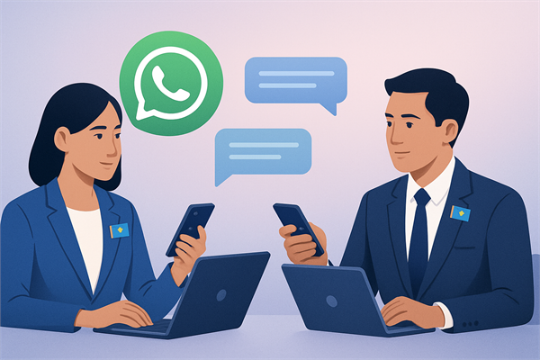 Культура общения в KZ: Особенности деловой переписки в WhatsApp в Казахстане