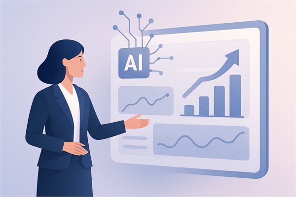 AI-дашборд предиктивной сегментации: клиенты с риском оттока, готовые к покупке и с потенциалом роста
