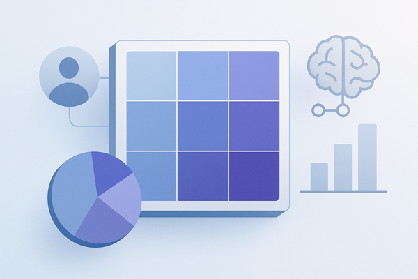 RFM-матрица клиентов: визуализация сегментов VIP, лояльные, спящие киты и потерянные