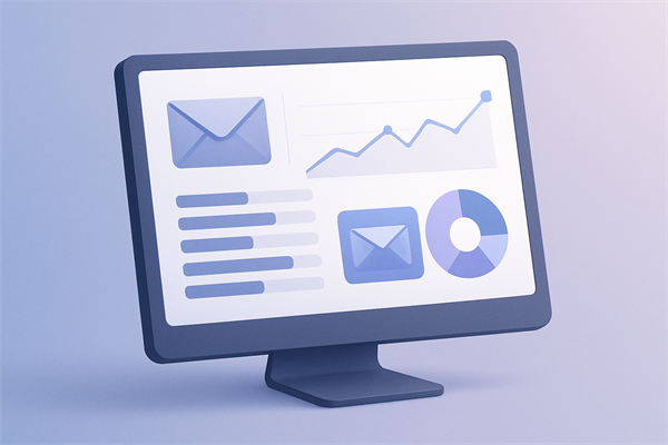 Дашборд email-метрик в CRM: Open Rate, Click Rate, Conversion по сегментам и кампаниям