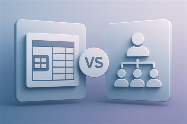 Сравнение Excel и CRM: таблица с потерянными данными vs система с напоминаниями, воронкой и историей