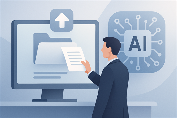 Интерфейс загрузки документов в базу знаний: PDF, DOCX, URL сайтов и статус индексации