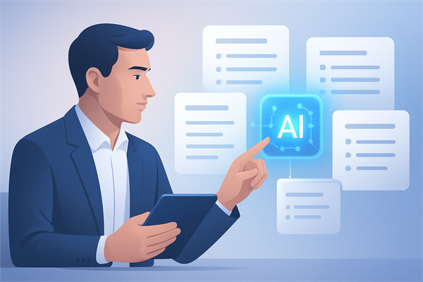 Покупатель использует ИИ-ассистента для анализа предложений поставщиков