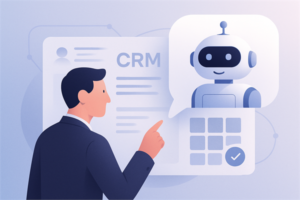 AI-бот сервисной компании записывает клиента на свободный слот в расписании