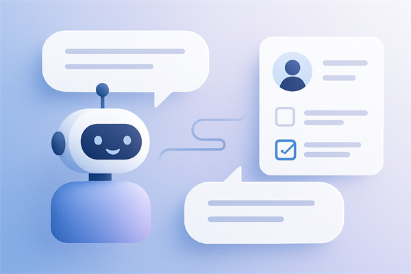 Пример диалога чат-бота для квалификации лида и назначения встречи