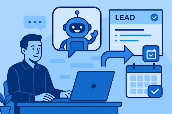 Чат-бот для продаж, который квалифицирует лид и ставит встречу