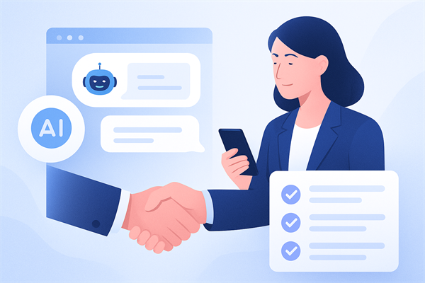 Автозаполнение данных клиента: имя, компания, email извлекаются из переписки автоматически
