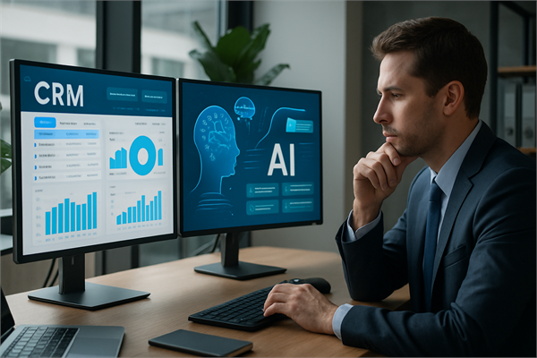 Сравнение интерфейсов CRM AI и Битрикс24: минимализм vs функциональность
