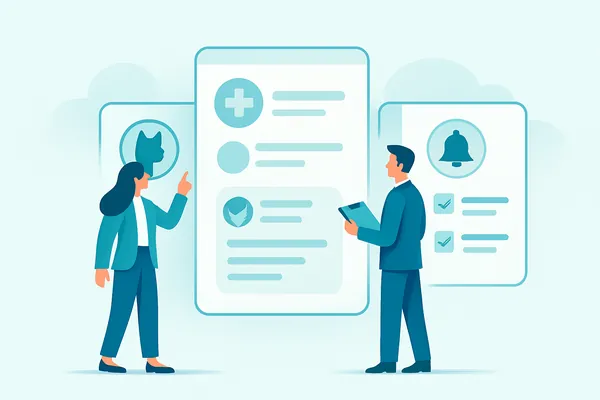 CRM для ветеринарной клиники — запись питомцев, история болезни, напоминания о прививках