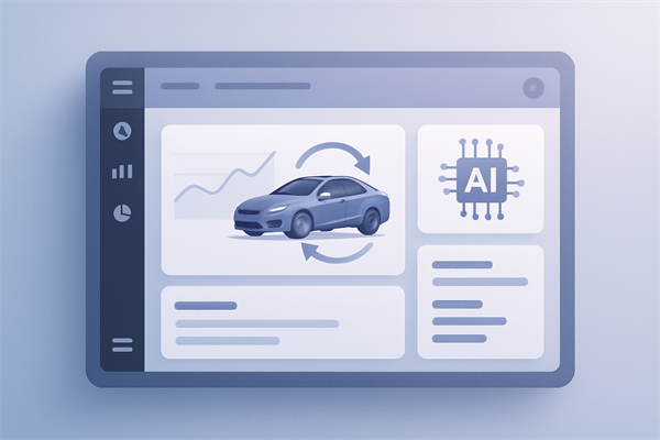 Дашборд метрик автосервиса с показателями retention и среднего чека