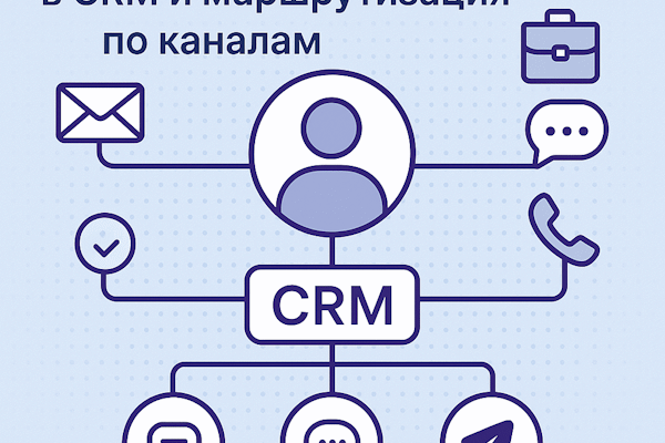 Единый таймлайн обращений в CRM и маршрутизация по каналам