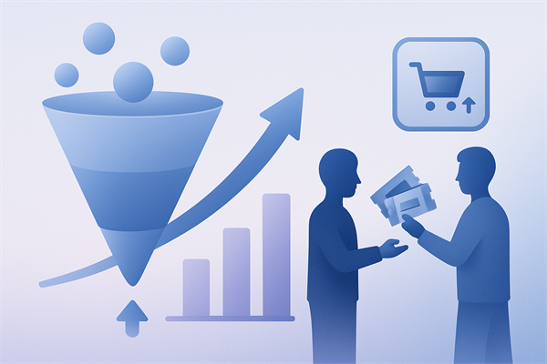 Инфографика: воронка продаж билетов и upsell на мероприятии