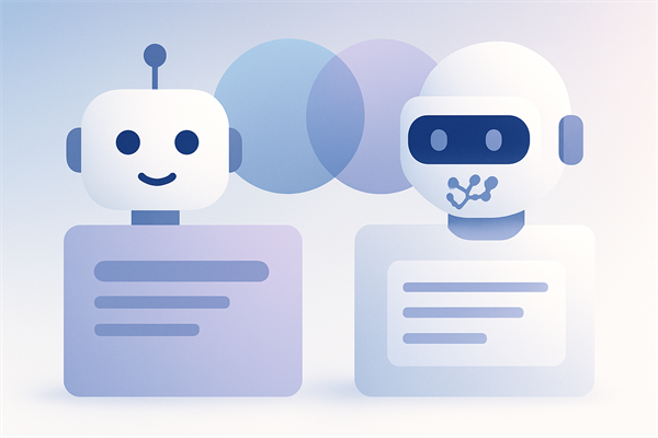 Инфографика: Чем GPT-бот отличается от обычного чат-бота: честное сравнение технологий