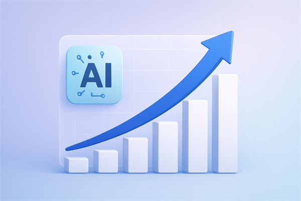График роста выручки после внедрения автоматизации лидов в CRM