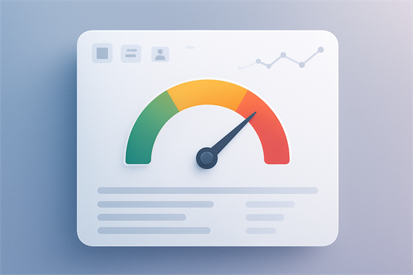 Health Score dashboard с зонами риска Green, Amber и Red для контроля оттока клиентов