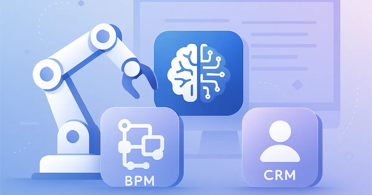 Экосистема Hyperautomation: RPA, AI, CRM, BPM в единой системе