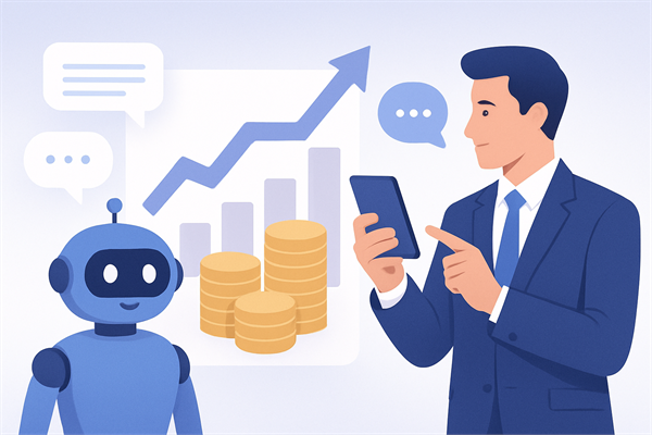 Инфографика: Как ИИ-чат увеличивает продажи без расширения штата