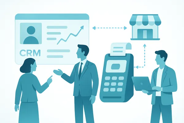 Интеграция платежей с CRM: схема связи эквайринга, кассы и маркетплейсов с системой управления продажами