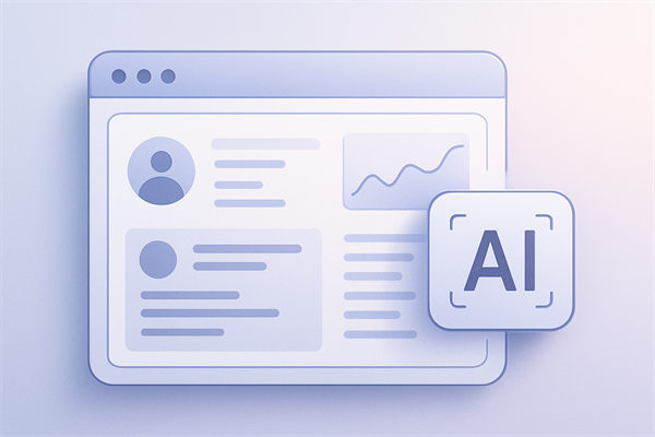 Интерфейс CRM AI