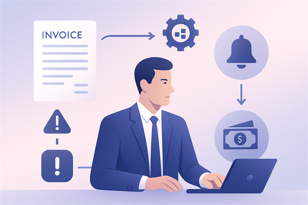 Invoice-to-Cash процесс в CRM: схема автоматизации счетов, напоминаний и работы с просрочками