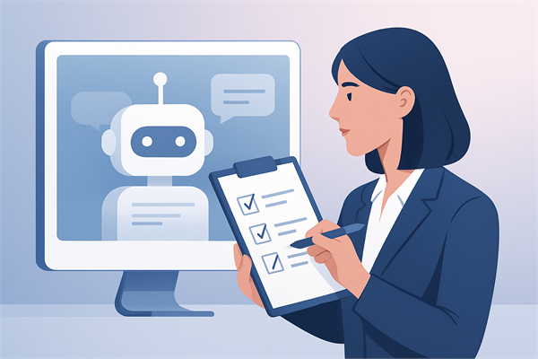 Чек-лист: Как выбрать подрядчика для разработки ИИ-чата