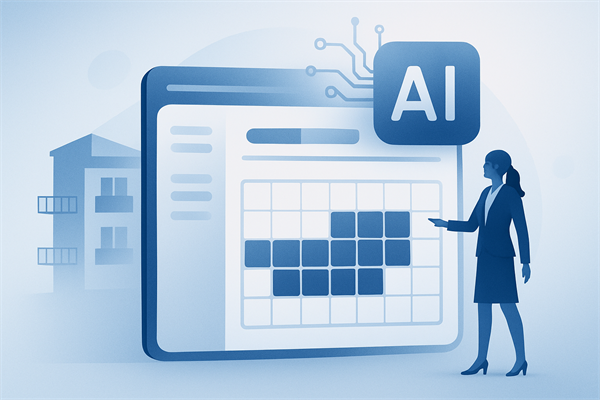 Календарь бронирования апартаментов с защитой от даблбукингов