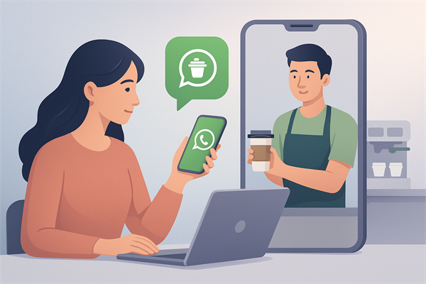 Кейс Алматы: Как локальная кофейня увеличила выручку с доставкой через WhatsApp