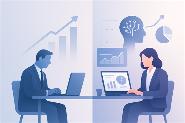 Сравнение бизнеса с аналитикой и без: как измерить эффект AI