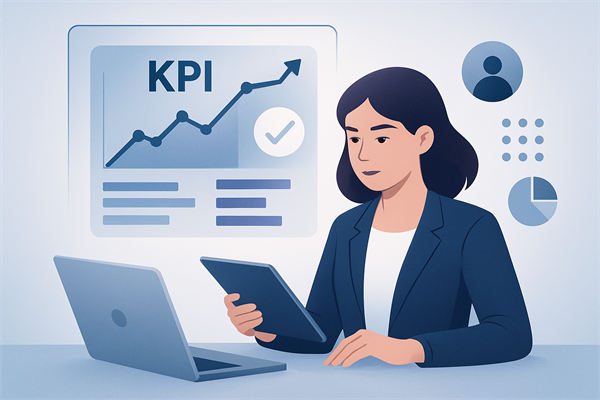 Дашборд KPI менеджера — звонки, сделки, выручка в реальном времени
