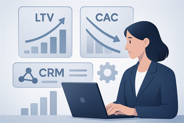 LTV/CAC и unit-экономика: расчёт на данных CRM для бизнеса в Казахстане