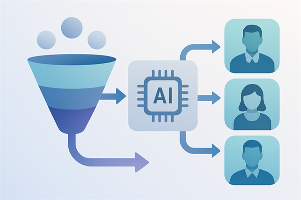 Автоматическое распределение лидов по воронкам: по источнику, тексту заявки, размеру компании