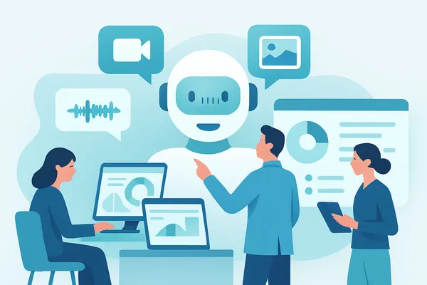 Мультимодальные AI-боты — анализ голоса, фото и видео в одном диалоге