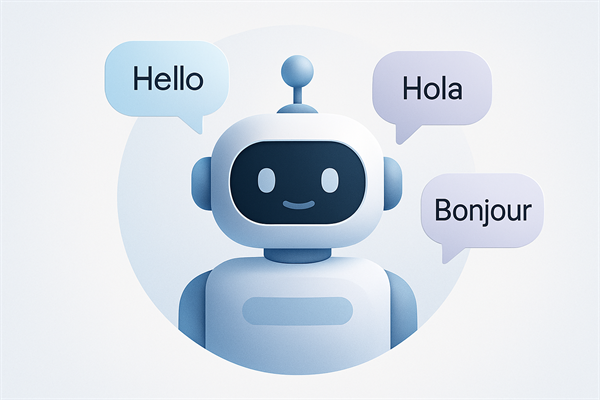 Схема автоматического определения языка клиента в мультиязычном чат-боте