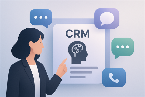 Единое окно чатов CrmAI: все мессенджеры в одном интерфейсе с поиском и фильтрами