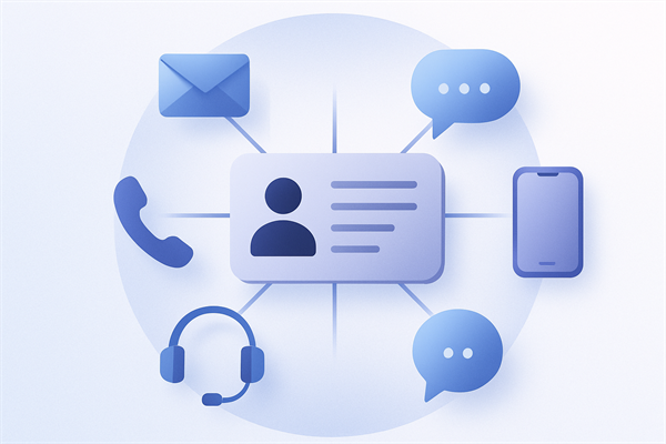 Все каналы связи в CrmAI: Telegram, WhatsApp, Instagram, Facebook, Email, телефония, виджет сайта