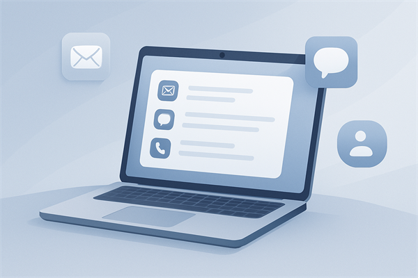Рабочее место оператора: email, чаты и звонки в одном списке диалогов