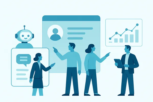 Масштабирование AI-автоматизации от одного бота к экосистеме на все отделы компании