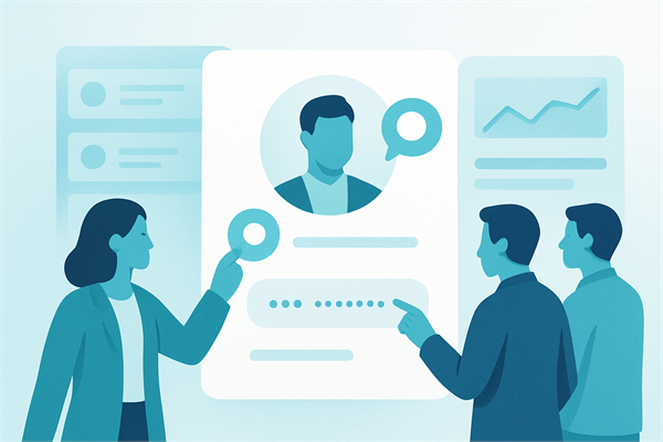 Карточка клиента в CRM с отметкой источника контакта и частично скрытым номером телефона