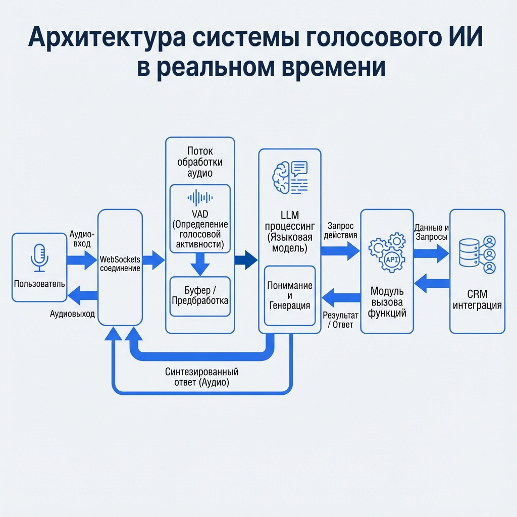 Архитектура Realtime Voice AI системы