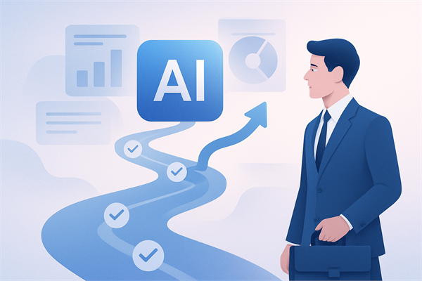 Roadmap AI-трансформации бизнеса 2025-2027: стратегический план внедрения