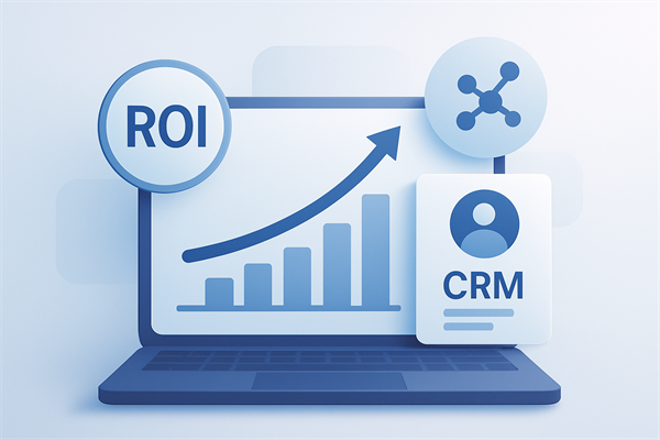 График окупаемости CRM – кривая затрат и выгод по месяцам