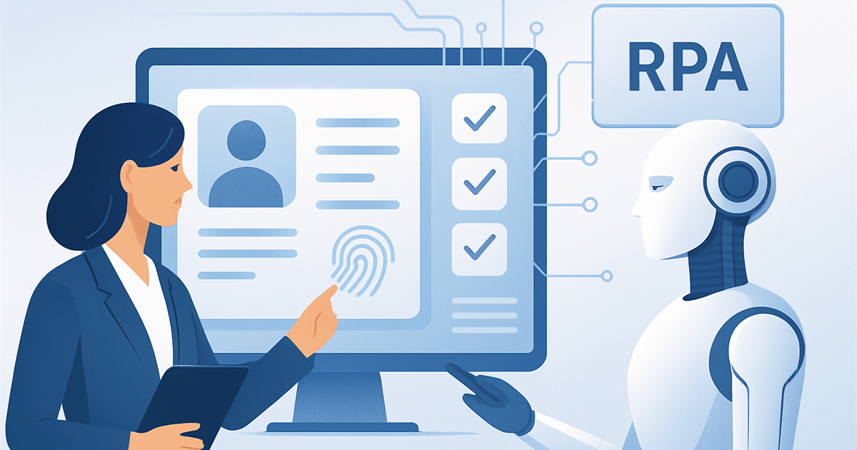 Автоматизация KYC-проверки клиента с помощью RPA