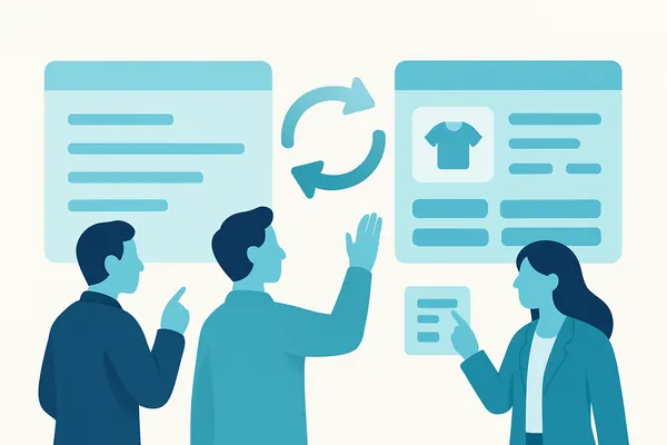 Синхронизация товаров, цен и остатков между 1С и CRM — схема интеграции