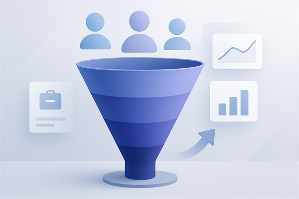 Воронка продаж туров в CRM с этапами от заявки до отзыва