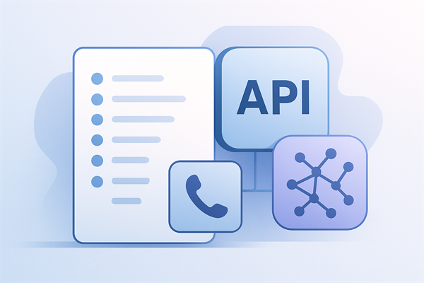 Журнал API-вызовов и обменов данными